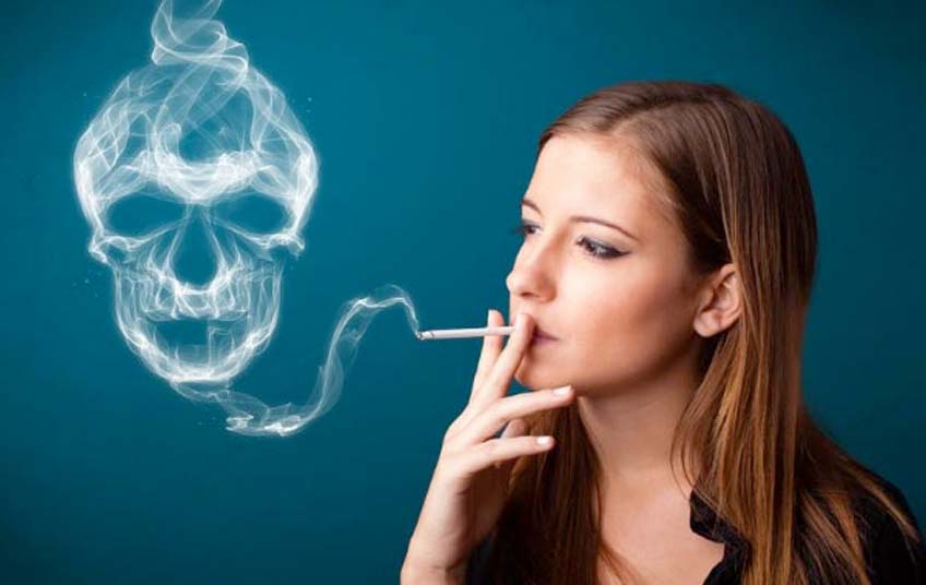 O cigarro é culpado de 90% dos casos de câncer de pulmão